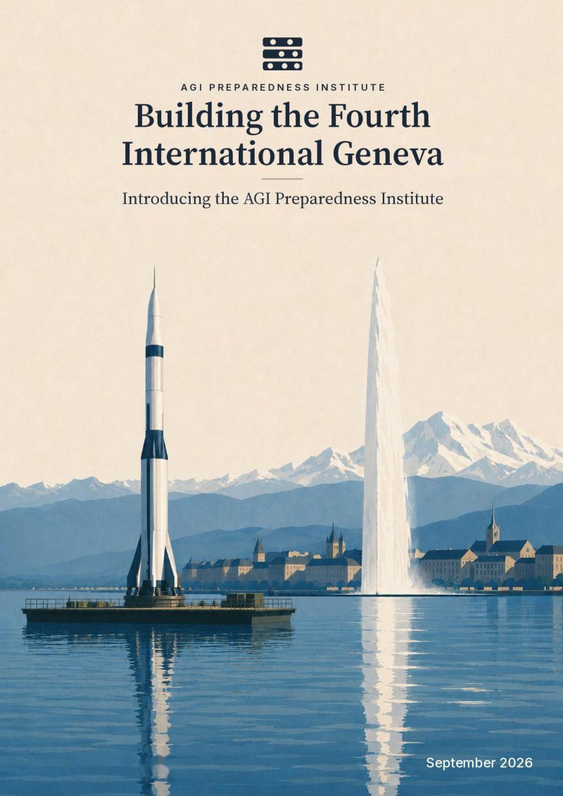 Report cover: Building the Fourth International Geneva